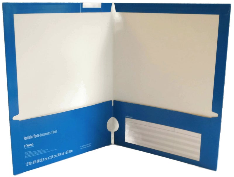Mead Laminated Folder 9 x 12 (33198)- 6pk Assorted - Image 3
